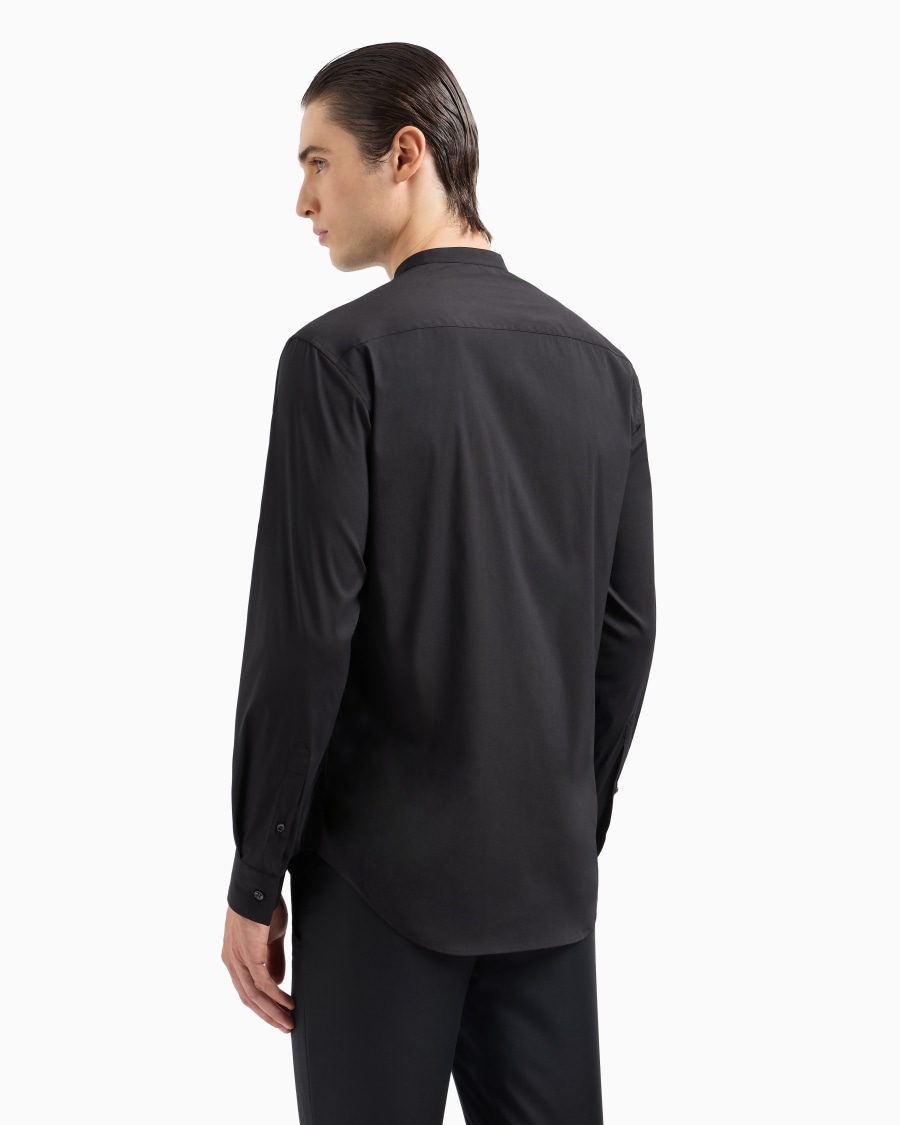 The world of armani CAMICIA ICON IN COTONE UNITO STRETCH Italy