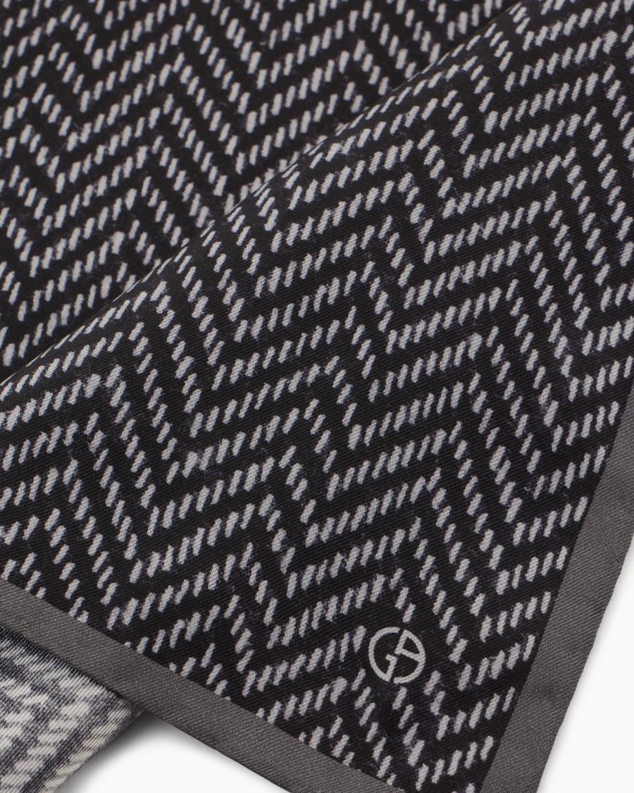 The world of armani POCHETTE DA TASCHINO IN SETA STAMPATA ASV Spedizione gratuita