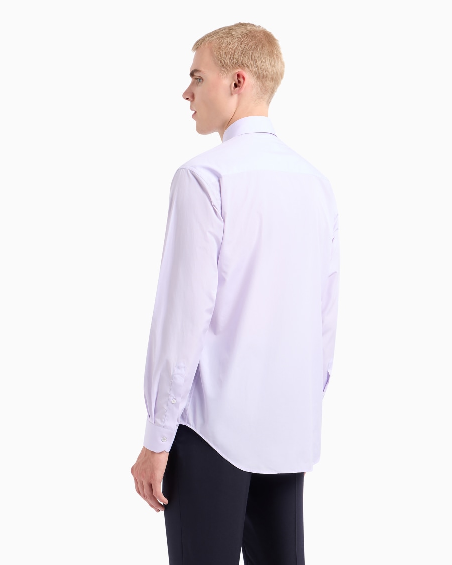 The world of armani CAMICIA REGULAR FIT IN COTONE Nuovo