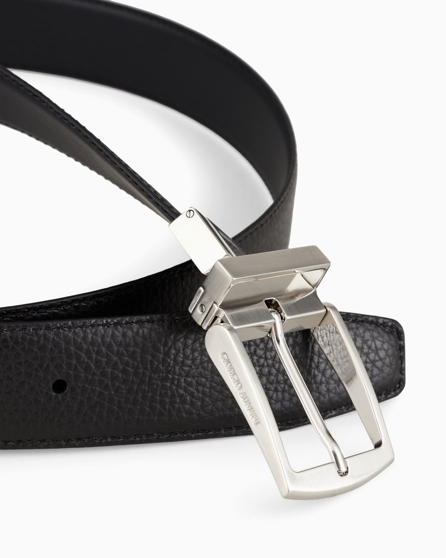 The world of armani CINTURA REVERSIBILE IN PELLE Soddisfazione Garantita