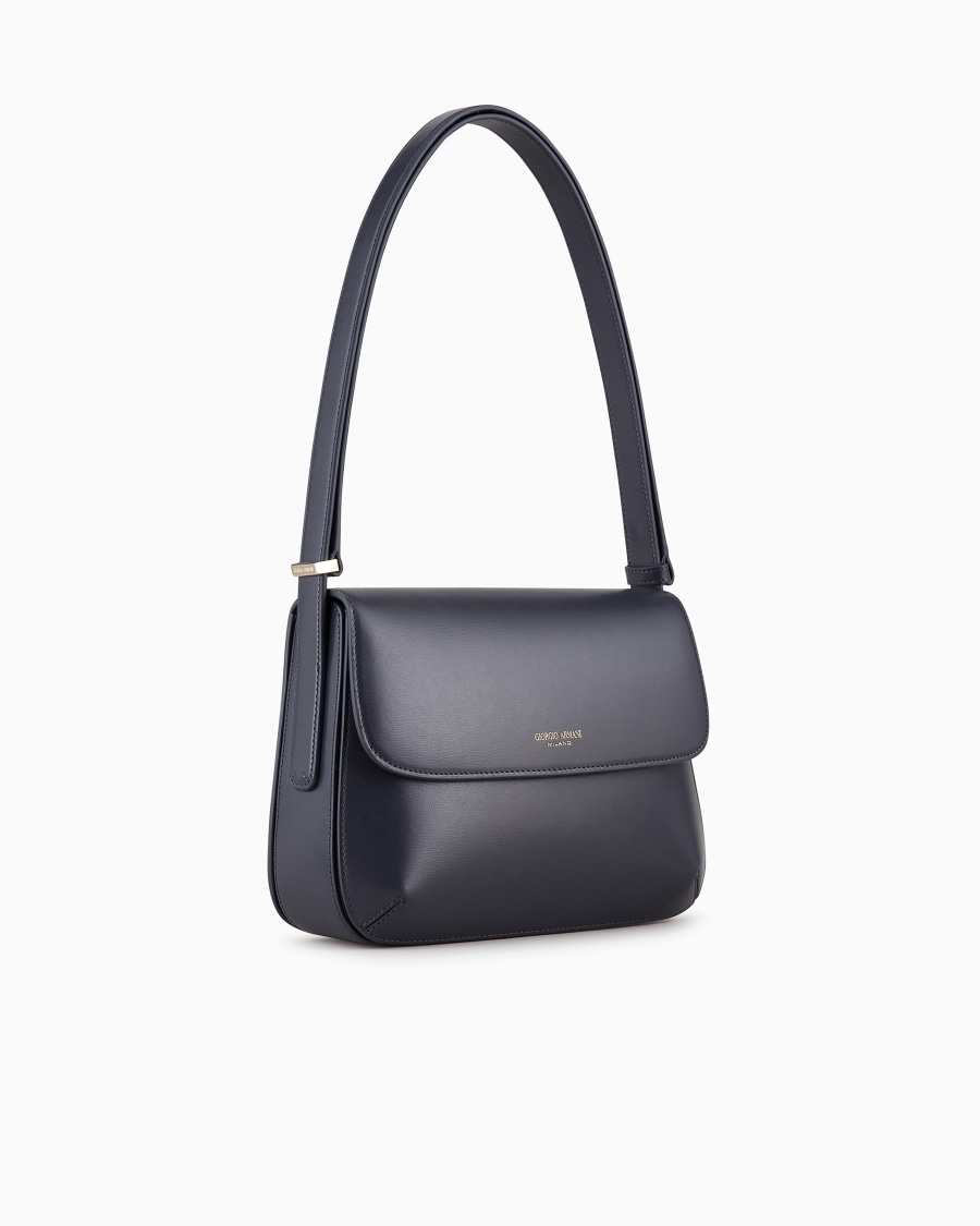The world of armani BORSA MEDIA LA PRIMA IN PELLE PALMELLATA Offerta