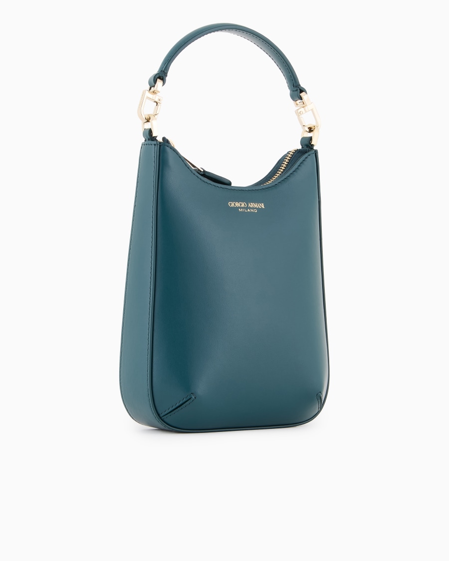 The world of armani HOBO BAG PICCOLA LA PRIMA IN PELLE Outlet