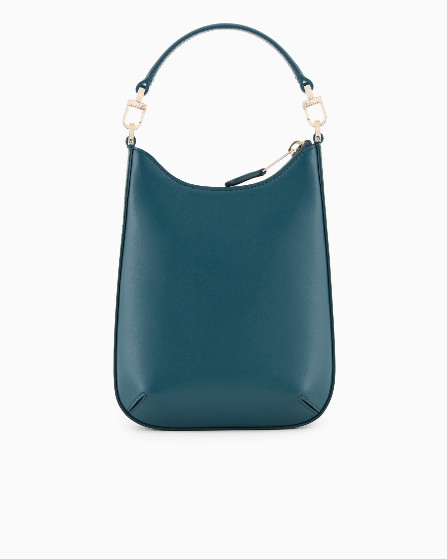 The world of armani HOBO BAG PICCOLA LA PRIMA IN PELLE Outlet