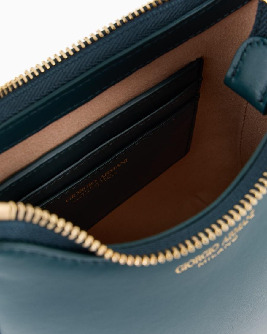 The world of armani HOBO BAG PICCOLA LA PRIMA IN PELLE Outlet