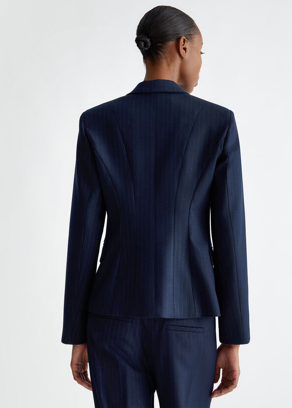 Liu Jo Blazer in flanella gessata Online