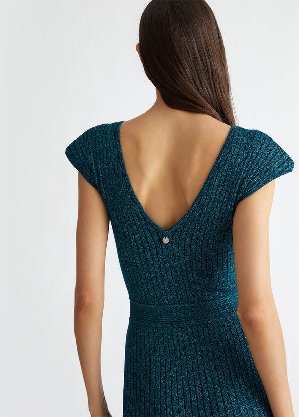 Liu Jo Abito midi in maglia lurex® Discount Store per i nuovi prodotti