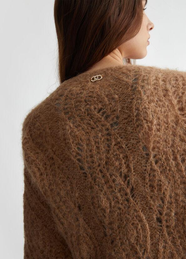 Liu Jo Cardigan in misto alpaca 50% di sconto con spedizione gratuita