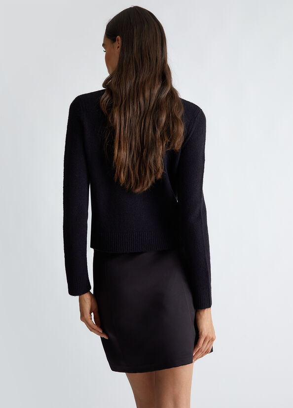 Liu Jo Cardigan in lana e alpaca In Linea