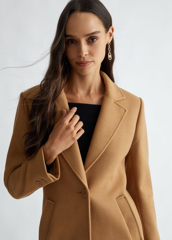 Liu Jo Cappotto in misto lana Sottocosto