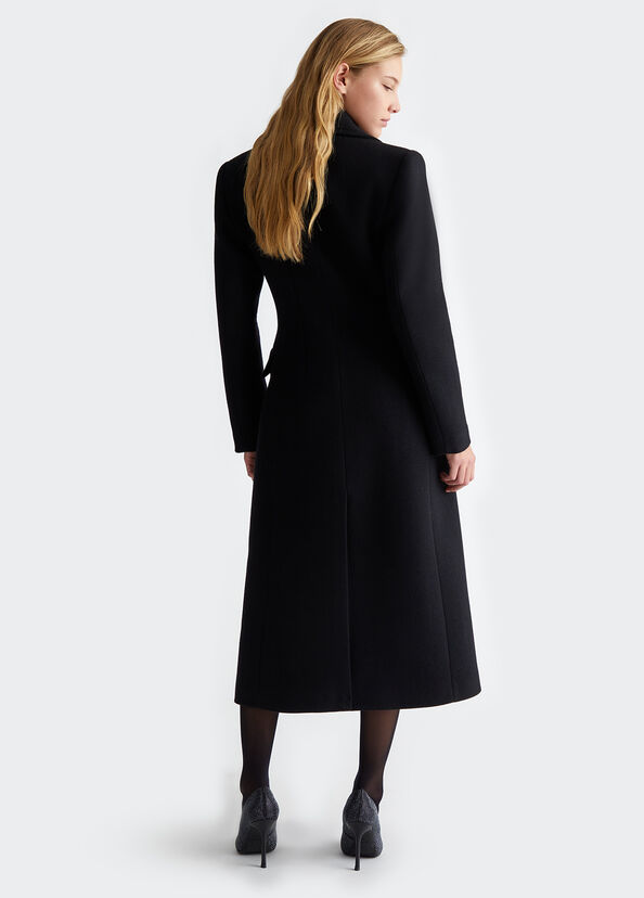 Liu Jo Cappotto doppiopetto in misto lana Sconto