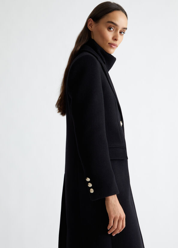 Liu Jo Cappotto slim in misto lana Offerta