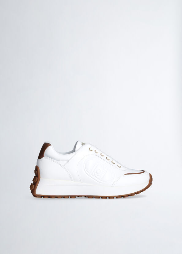 Liu Jo Sneakers bianche in pelle Negozio online di fabbrica