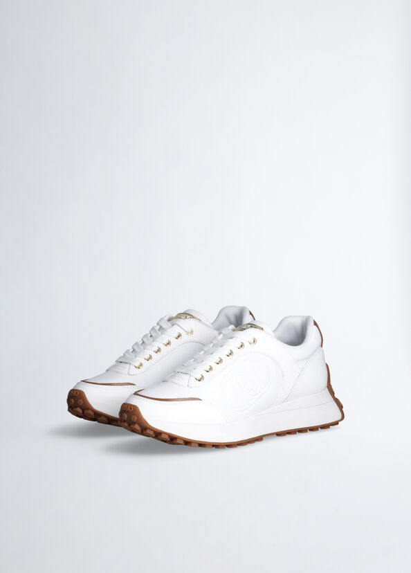 Liu Jo Sneakers bianche in pelle Negozio online di fabbrica
