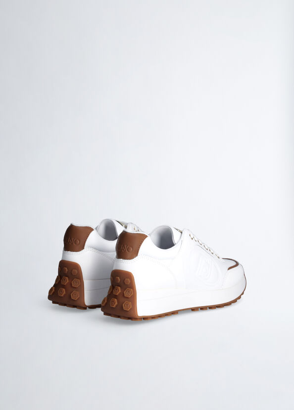 Liu Jo Sneakers bianche in pelle Negozio online di fabbrica