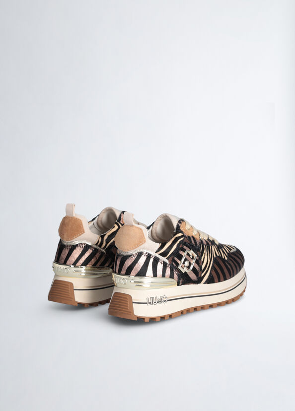 Liu Jo Sneakers platform animalier Shopping online