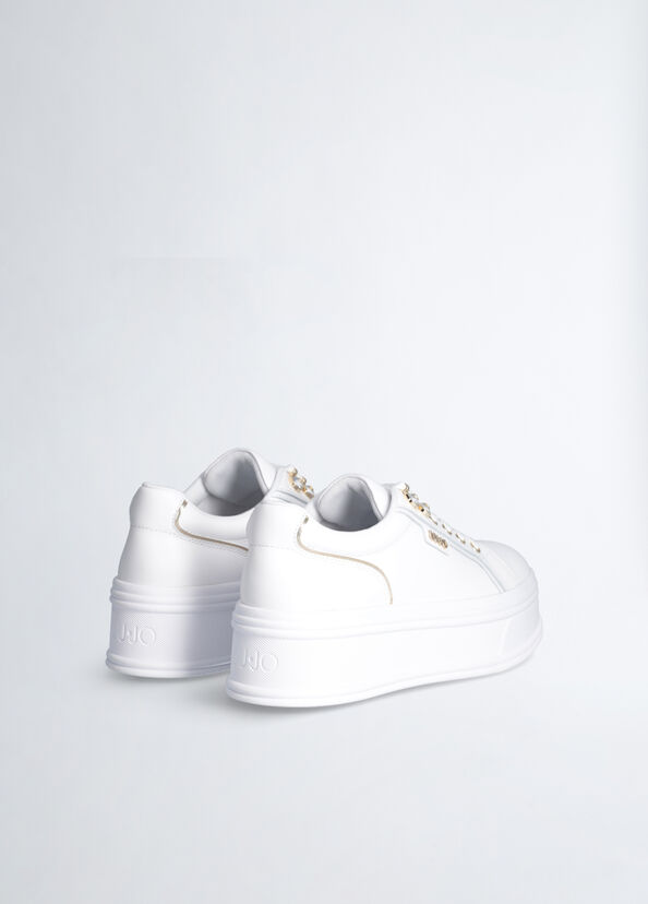 Liu Jo Sneakers platform con pietre gioiello Vendite stagionali