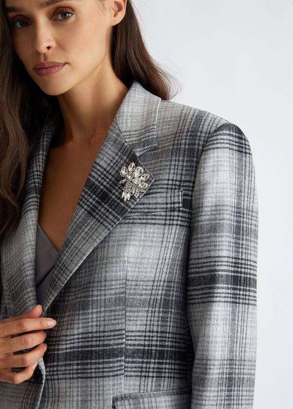Liu Jo Blazer da completo con spilla Offerta per la Festa della Mamma