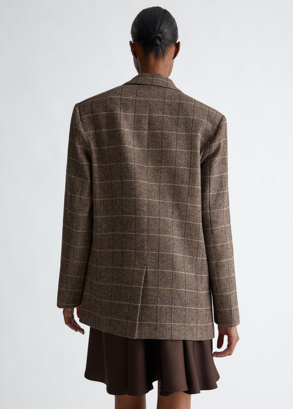 Liu Jo Blazer check con spilla gioiello Offerta Anniversario