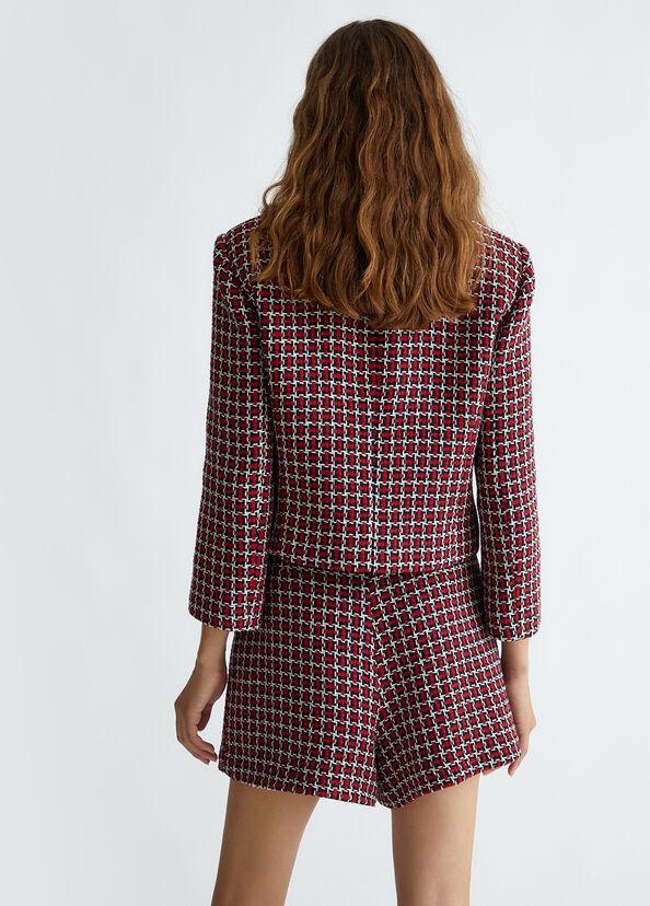 Liu Jo Giacca in tweed con colletto Lightning offer