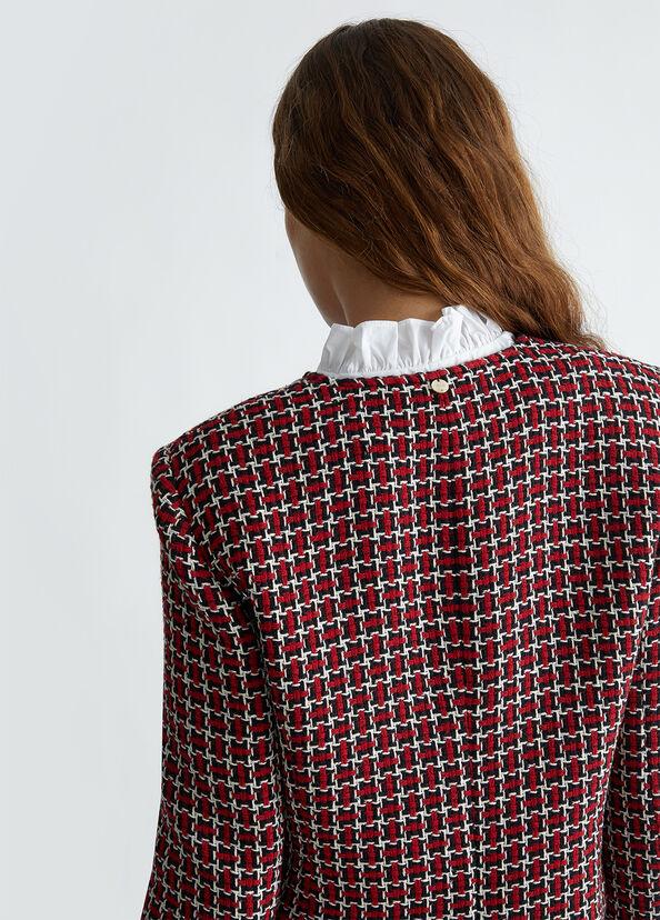 Liu Jo Giacca in tweed con colletto Lightning offer