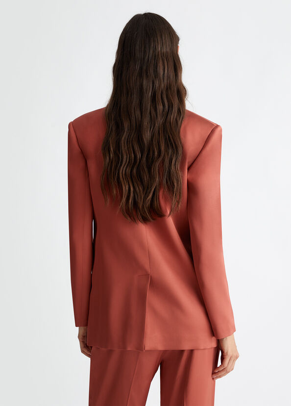 Liu Jo Blazer da completo in raso Grandi sconti