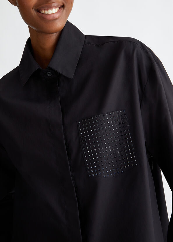 Liu Jo Camicia over con mini borchie Offerte stagionali