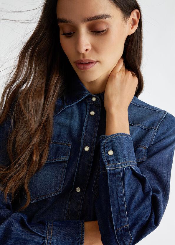Liu Jo Camicia in denim Liquidazione