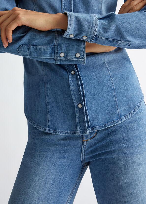 Liu Jo Camicia in denim Sconti VIP