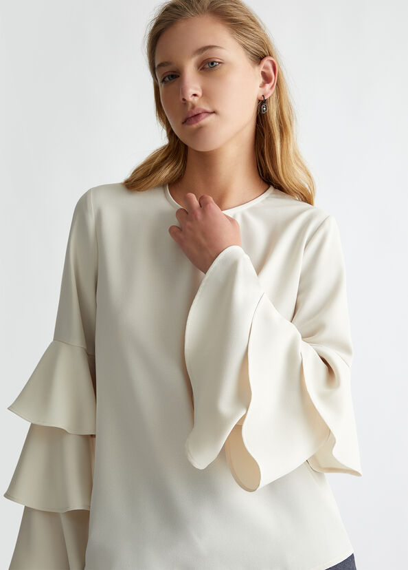 Liu Jo Blusa in crêpe stretch Ultimi tre giorni