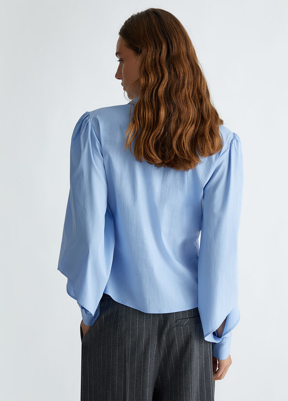 Liu Jo Camicia in popeline con cut-out ACQUISTA ORA