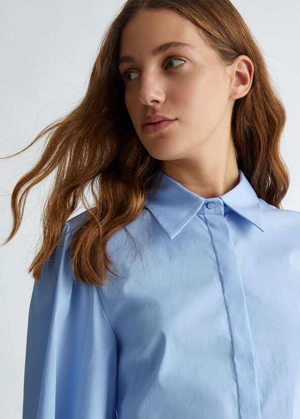 Liu Jo Camicia in popeline con cut-out ACQUISTA ORA