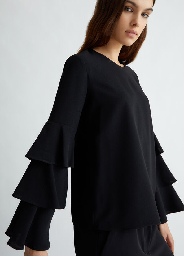 Liu Jo Blusa in crêpe stretch Ultimo giorno
