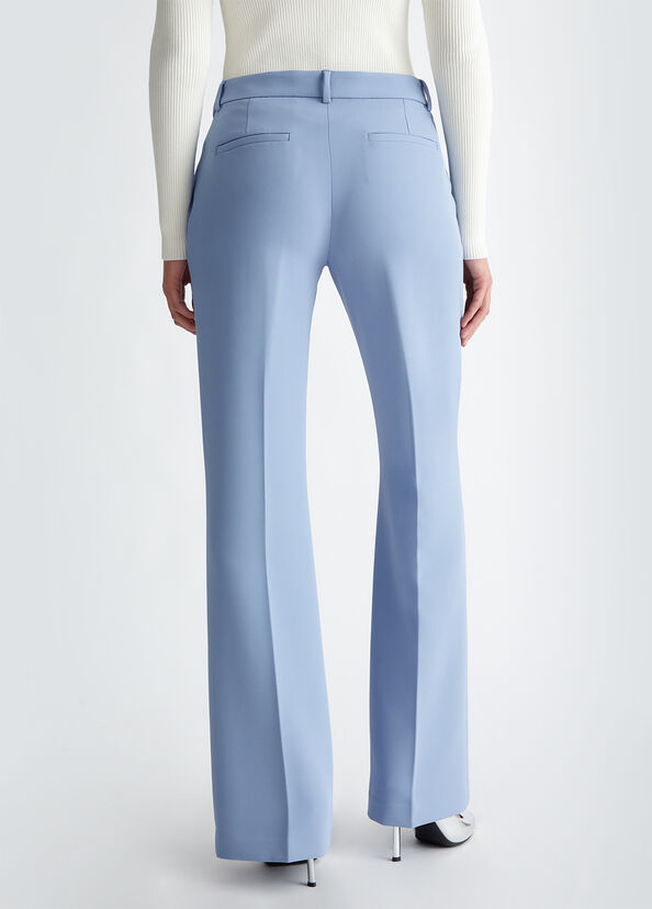 Liu Jo Pantaloni flare in crêpe Sostegno trimestrale