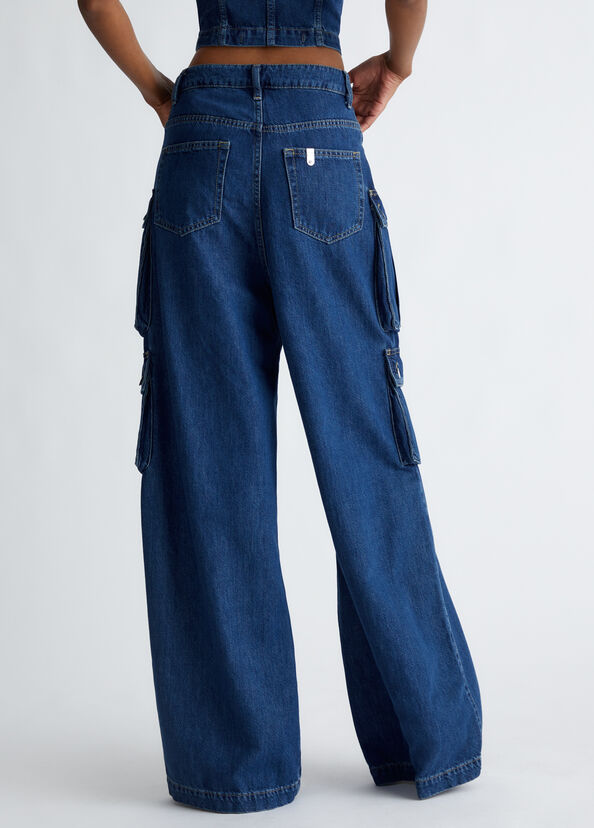 Liu Jo Jeans cargo in cotone stretch Discount Store per i nuovi prodotti