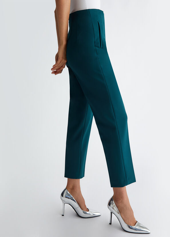Liu Jo Pantaloni cropped stretch Officina