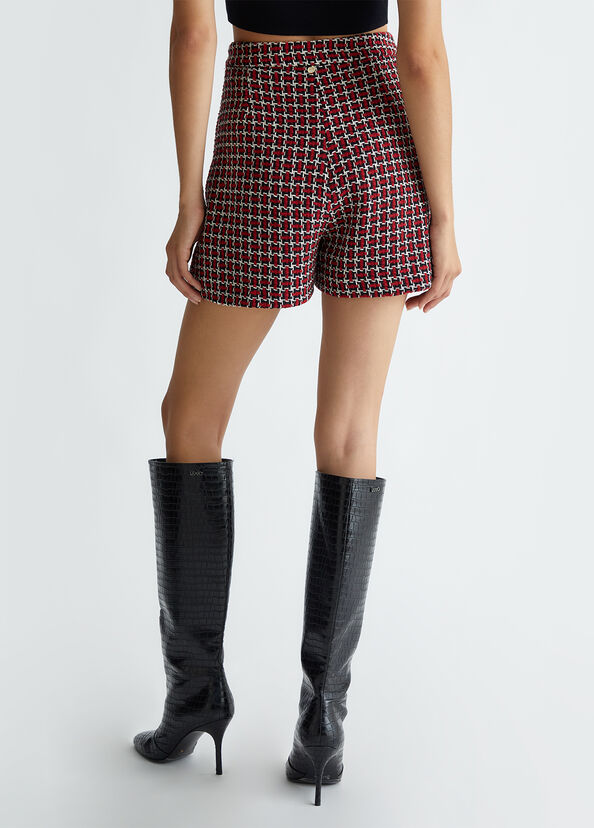 Liu Jo Short in tweed Esporta salva