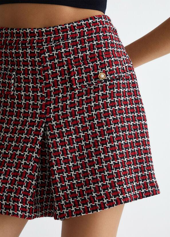 Liu Jo Short in tweed Esporta salva