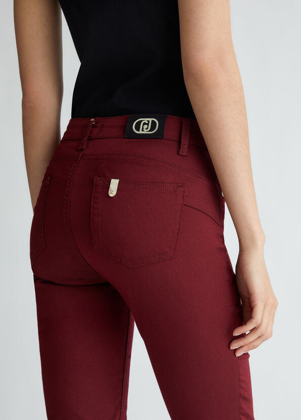 Liu Jo Pantaloni skinny bottom up In vendita