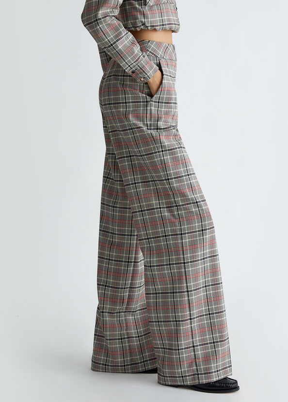 Liu Jo Pantaloni tartan 50% di sconto per tempo limitato