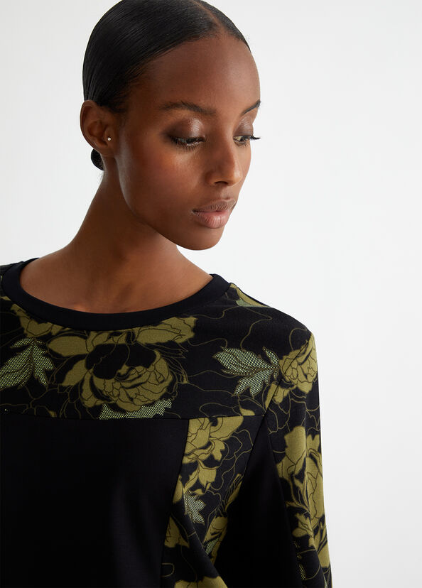 Liu Jo Felpa con stampa floreale Shopping Online