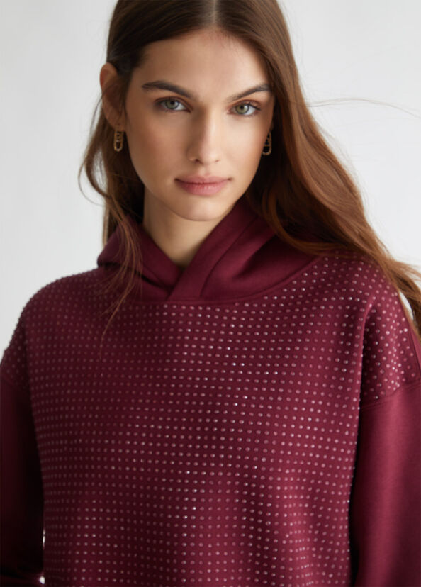 Liu Jo Felpa con strass Convenienza