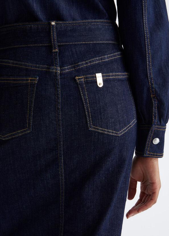 Liu Jo Gonna in denim con cintura Flash Sale