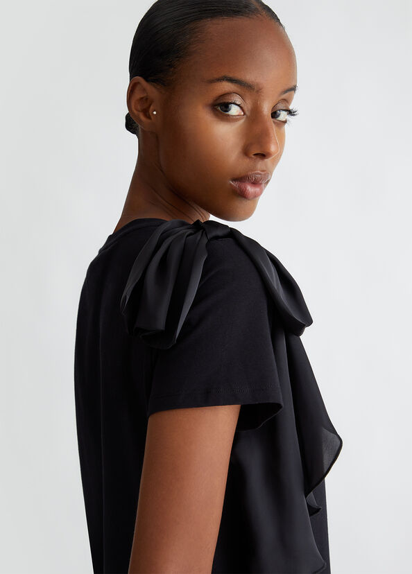 Liu Jo T-shirt con rouches Offerta migliore