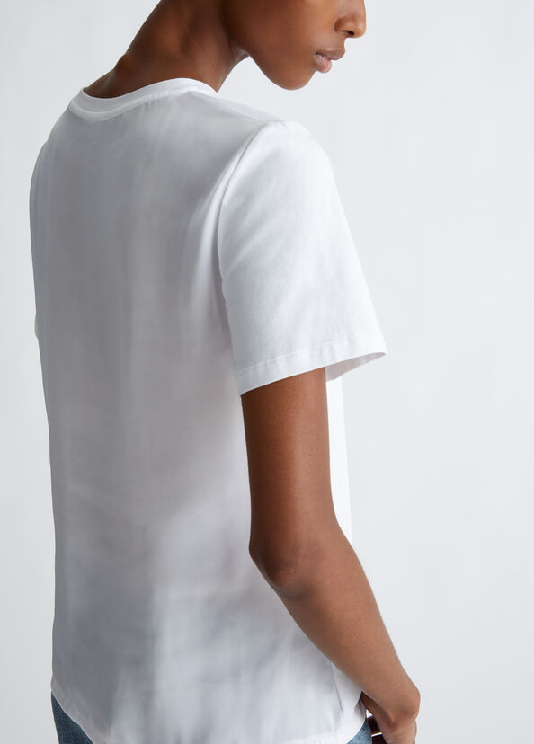 Liu Jo T-shirt con arriccio Latest fashion