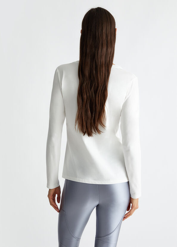 Liu Jo T-shirt con applicazioni Offerte stagionali