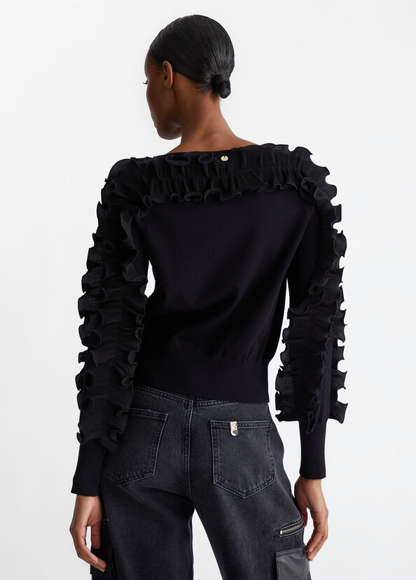 Liu Jo Maglia con rouches Offerte speciali