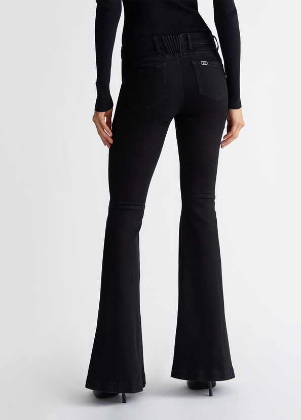 Liu Jo Jeans super flare a vita bassa Fino al 50% di sconto