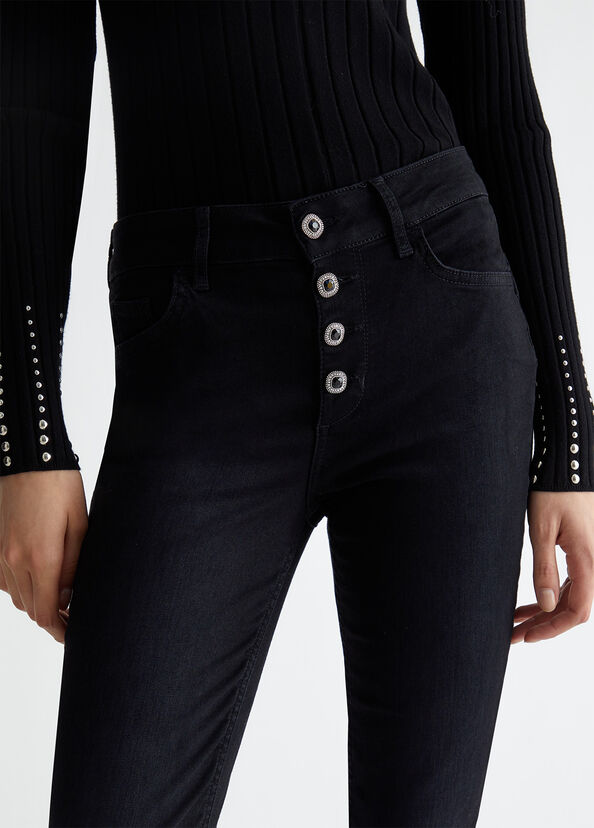Liu Jo Jeans skinny con bottoni Fino al 60% di sconto