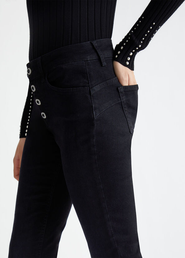 Liu Jo Jeans skinny con bottoni Fino al 60% di sconto