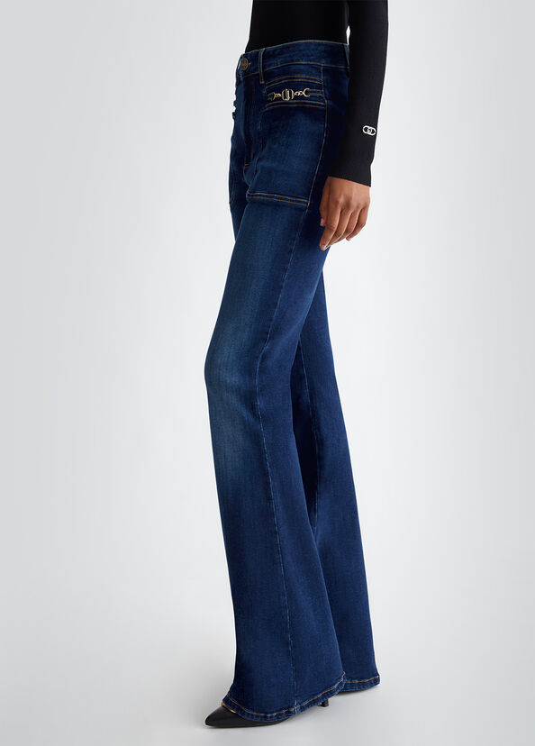 Liu Jo Jeans flare in cotone stretch Only for today
